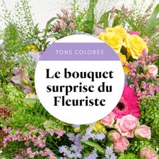Bouquet de fleurs Le bouquet créatif du fleuriste multicolore